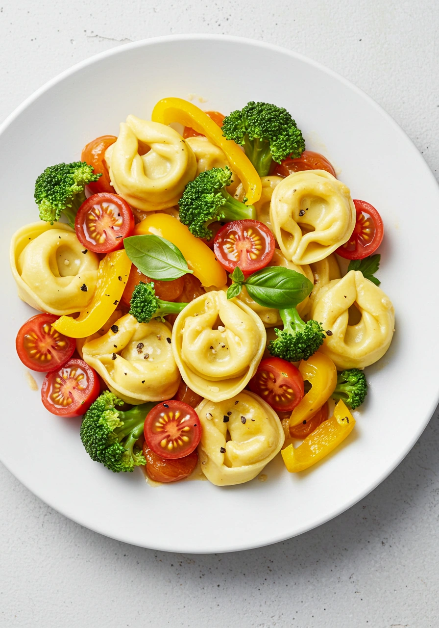 Tortellini with Summer Veggies